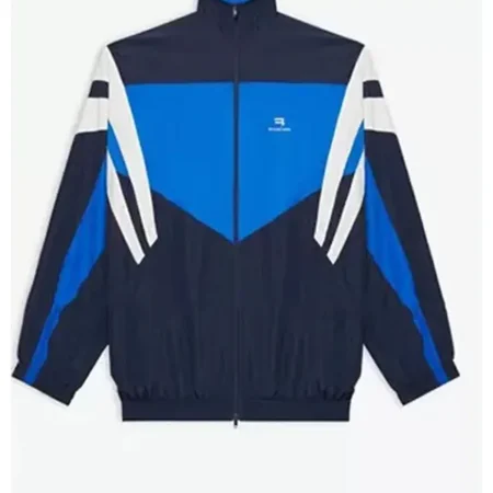 Gossip Girl S02 Jordan Alexander Blue Color Block Jacket webp