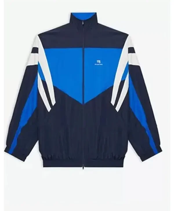Gossip Girl S02 Jordan Alexander Blue Color Block Jacket webp