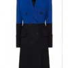 Gossip Girl S02 Savannah Lee Smith Blue Black Coat sale webp