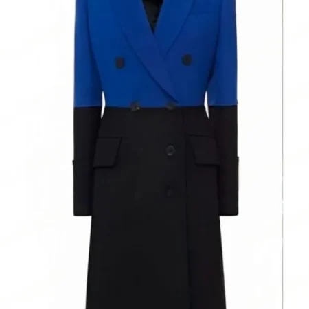 Gossip Girl S02 Savannah Lee Smith Blue Black Coat sale webp