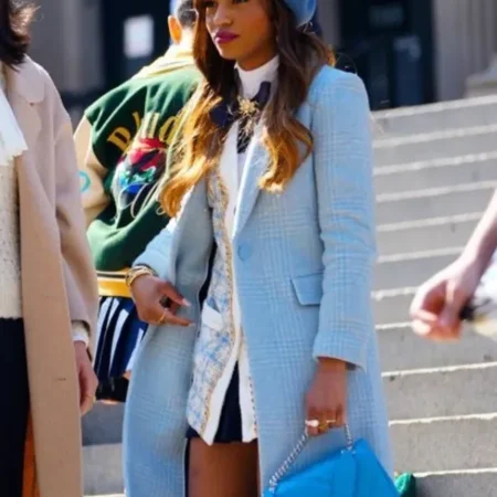 Gossip Girl Savannah Lee Smith Blue Blazer webp