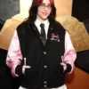 Grammys Award 2024 Billie Eilish Barbie Varsity Jacket