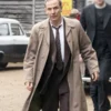 Grantchester S10 Geordie Keating Trench Coat Front