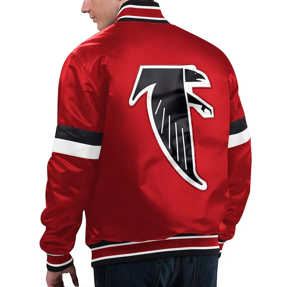 Gridiron Classics Home Game Atlanta Falcons Jacket back webp