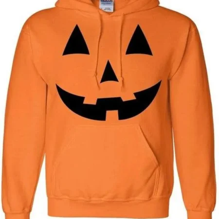 Halloween Orange Pumpkin Hoodie