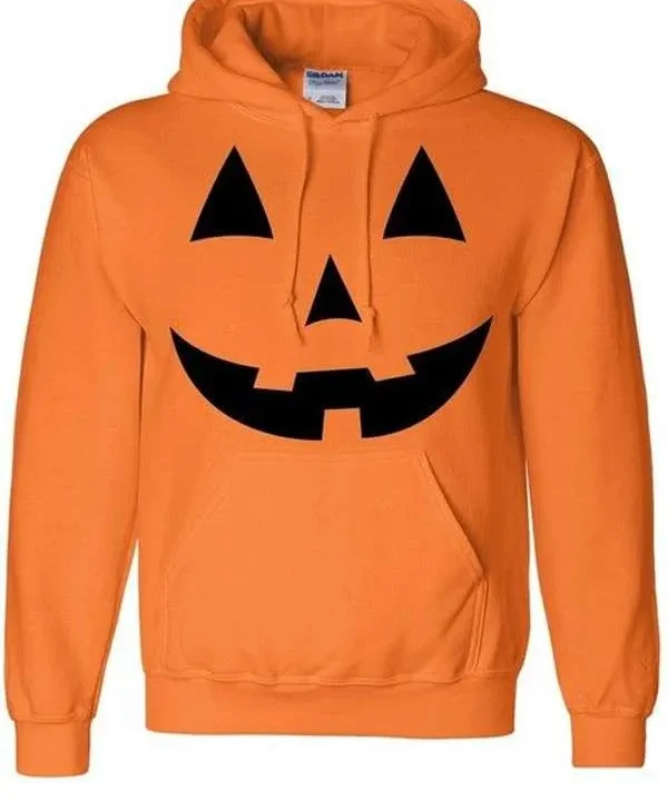 Halloween Orange Pumpkin Hoodie