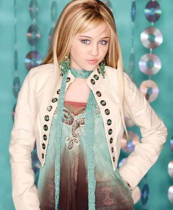 Hannah Montana Miley Cyrus Off White Jacket