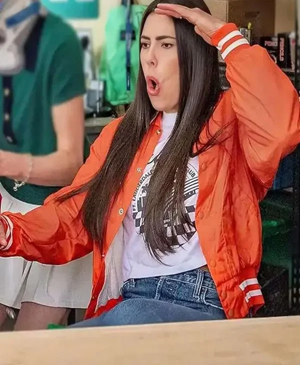 Happy Gilmore 2 Kelsey Plum Varsity Jacket