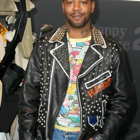 Happy Gilmore 2 Kid Cudi Biker Jacket