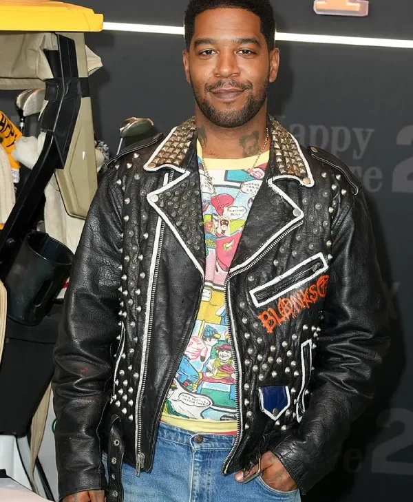 Happy Gilmore 2 Kid Cudi Biker Jacket