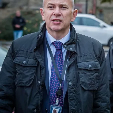 Andy Shepherd Happy Valley S02 Black Jacket