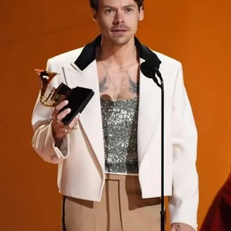 Harry Styles Grammys Awards Off White Blazer
