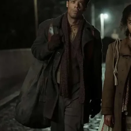 Interview with the Vampire S02 Jacob Anderson Black Wool Coat