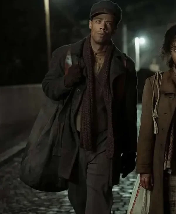 Interview with the Vampire S02 Jacob Anderson Black Wool Coat