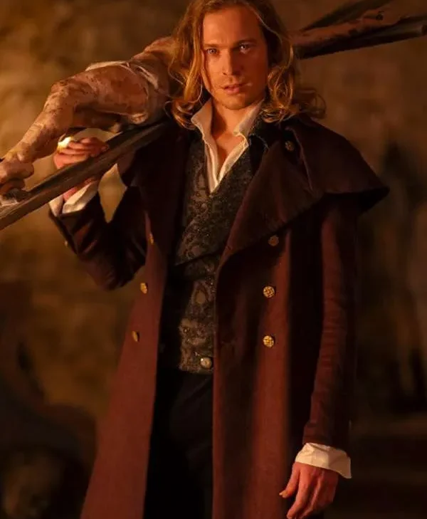 Interview with the Vampire S02 Lestat de Lioncourt Brown Wool Coat