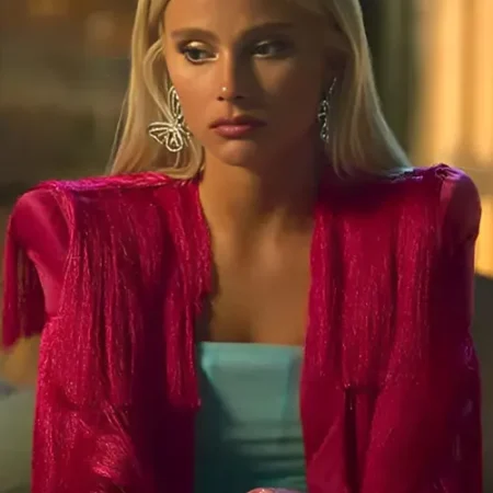 Isadora Artinan Elite S07 Pink Fringe Jacket webp