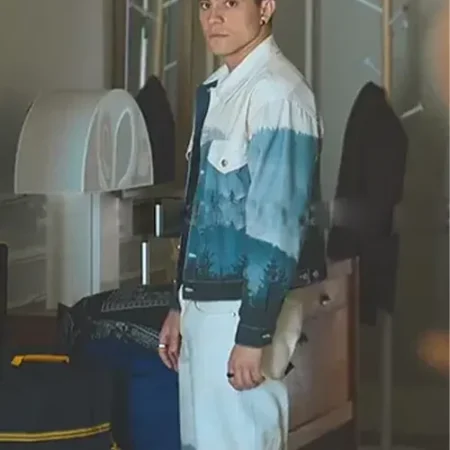 Ivans Elite Landscape Denim Jacket webp