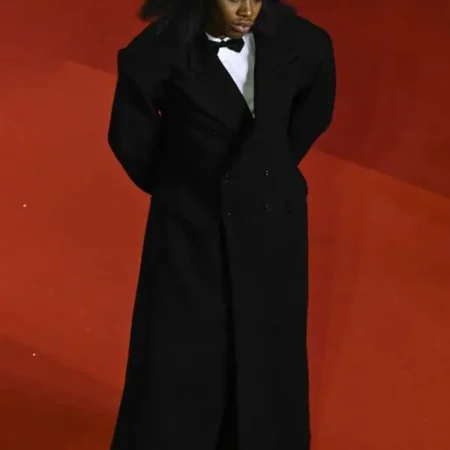 Jeremy O. Harris The Idol 2023 Black Coat