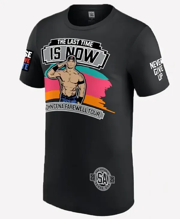 John Cena Farewell Tour 2025 San Antonio T Shirt