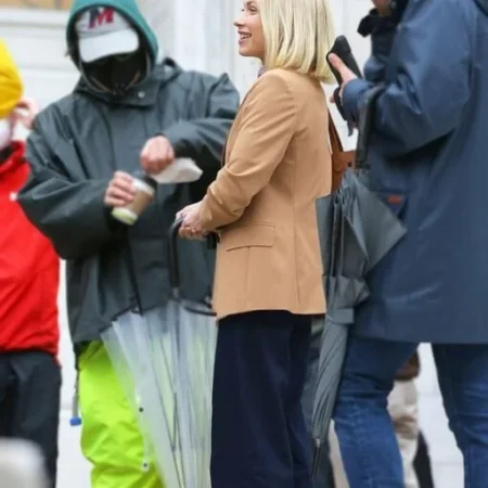 Kate Keller Gossip Girl Brown Blazer On Sale jpg webp