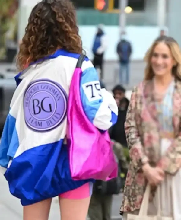 Katerina Tannenbaum TV Series And Just Like That Lisette Blue Jacket