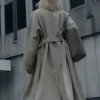Katherine Kelly The Crow Girl Beige Coat For Sale