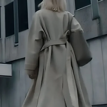 Katherine Kelly The Crow Girl Beige Coat For Sale