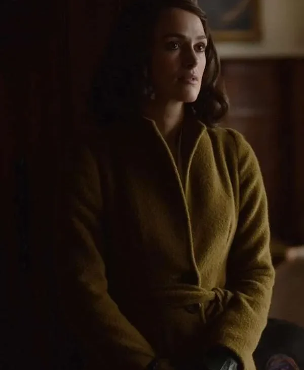 Keira Knightley The Aftermath Rachael Morgan Wool Coat