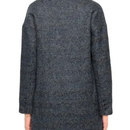 Kelly Reilly Yellowstone Season 4 Beth Dutton Long Tweed Coat webp