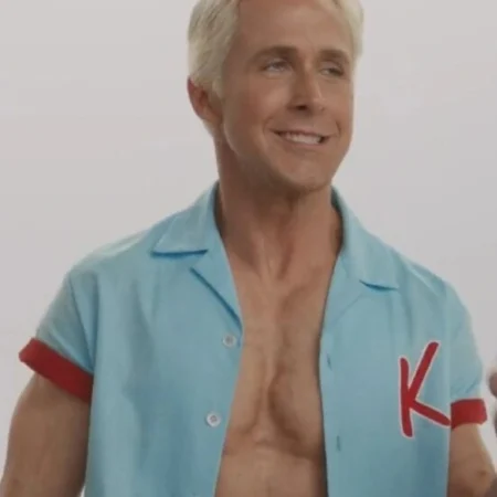 Ken Barbie 2023 Ryan Gosling K Letter Shirt webp