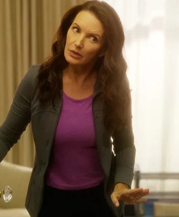 Kristin Davis And Just Like That S03 Track Jacket