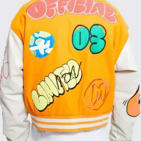 Limited Edition Graffiti Varsity Bomber Jacket