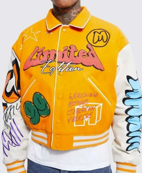 Limited Edition Graffiti Varsity Jacket
