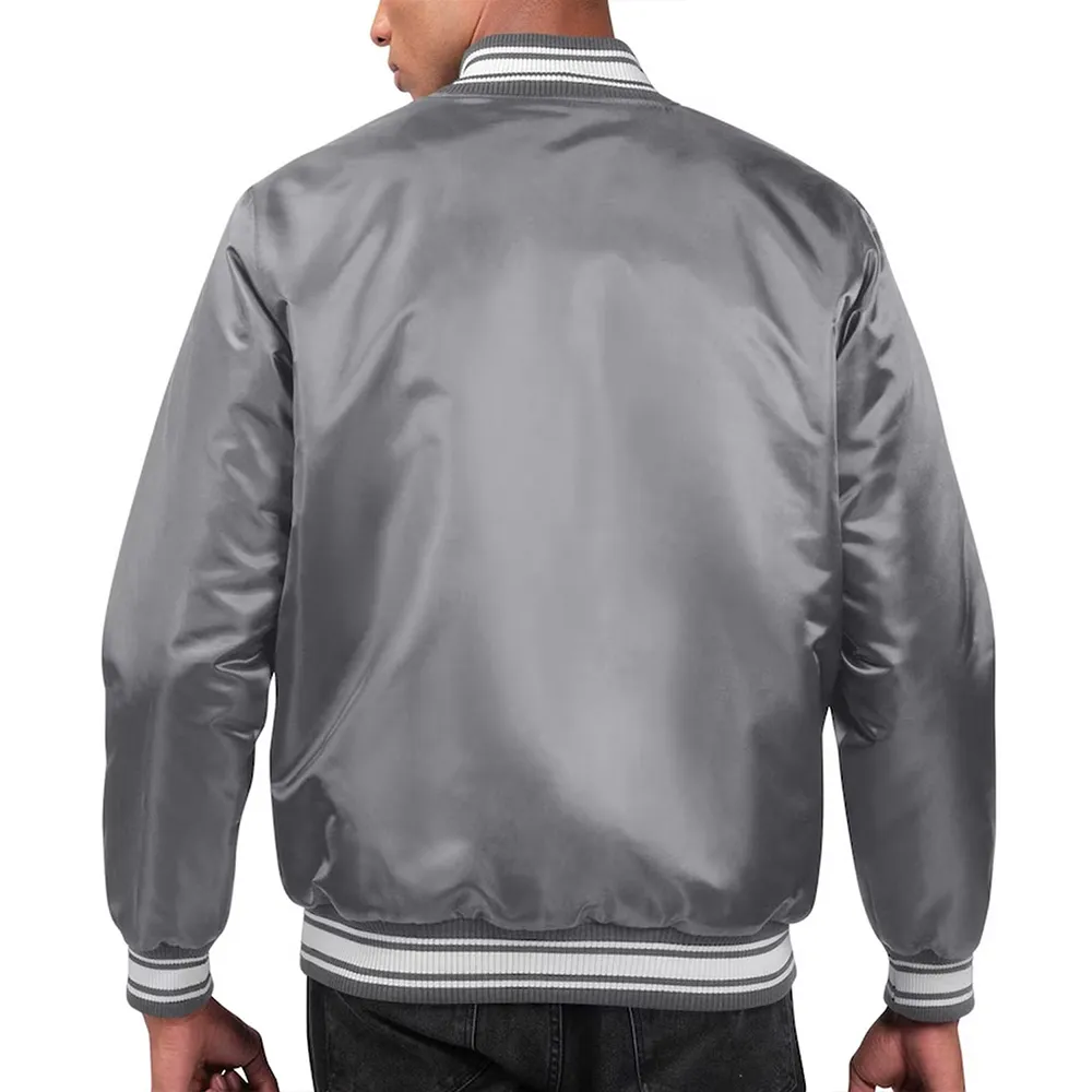 Locker Room Cleveland Browns Charcoal Jacket back webp