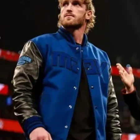 Logan Paul Smackdown 2022 Varsity Jacket