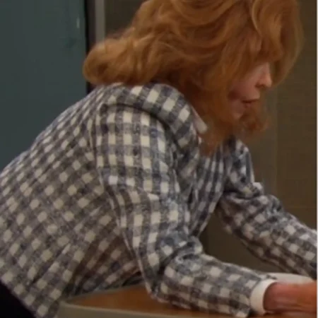 Maggie Horton Days of Our Lives Plaid Jacket