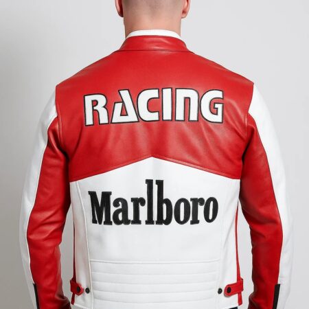 Marlboro Racing Leather Jacket back