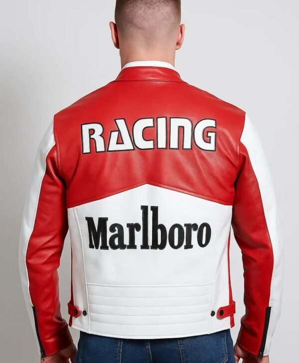 Marlboro Racing Leather Jacket back