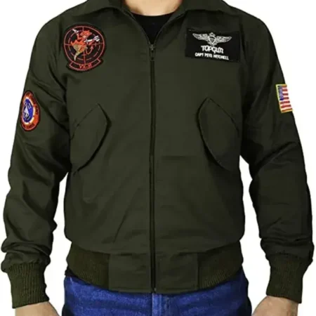 Maverick Top Gun 2 MA-1 Flight Cotton Bomber Jacket