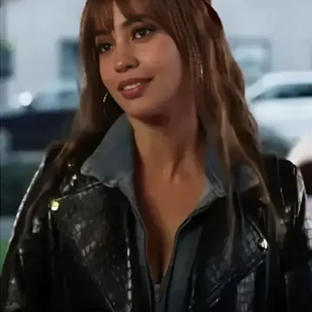 Max Mitchell Wild Cards 2024 Crop Leather Jacket On Sale webp