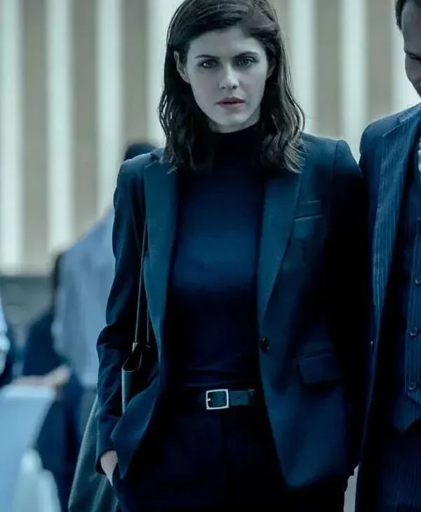 Mayfair Witches 2023 Rowan Fielding Black Blazer