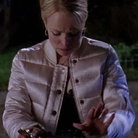 Mean Girls Rachel McAdams Pink Puffer Jacket
