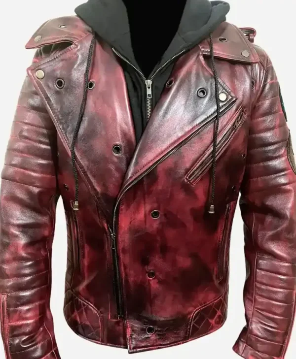 Michael Kiske Helloween Pumpkins Leather Jacket