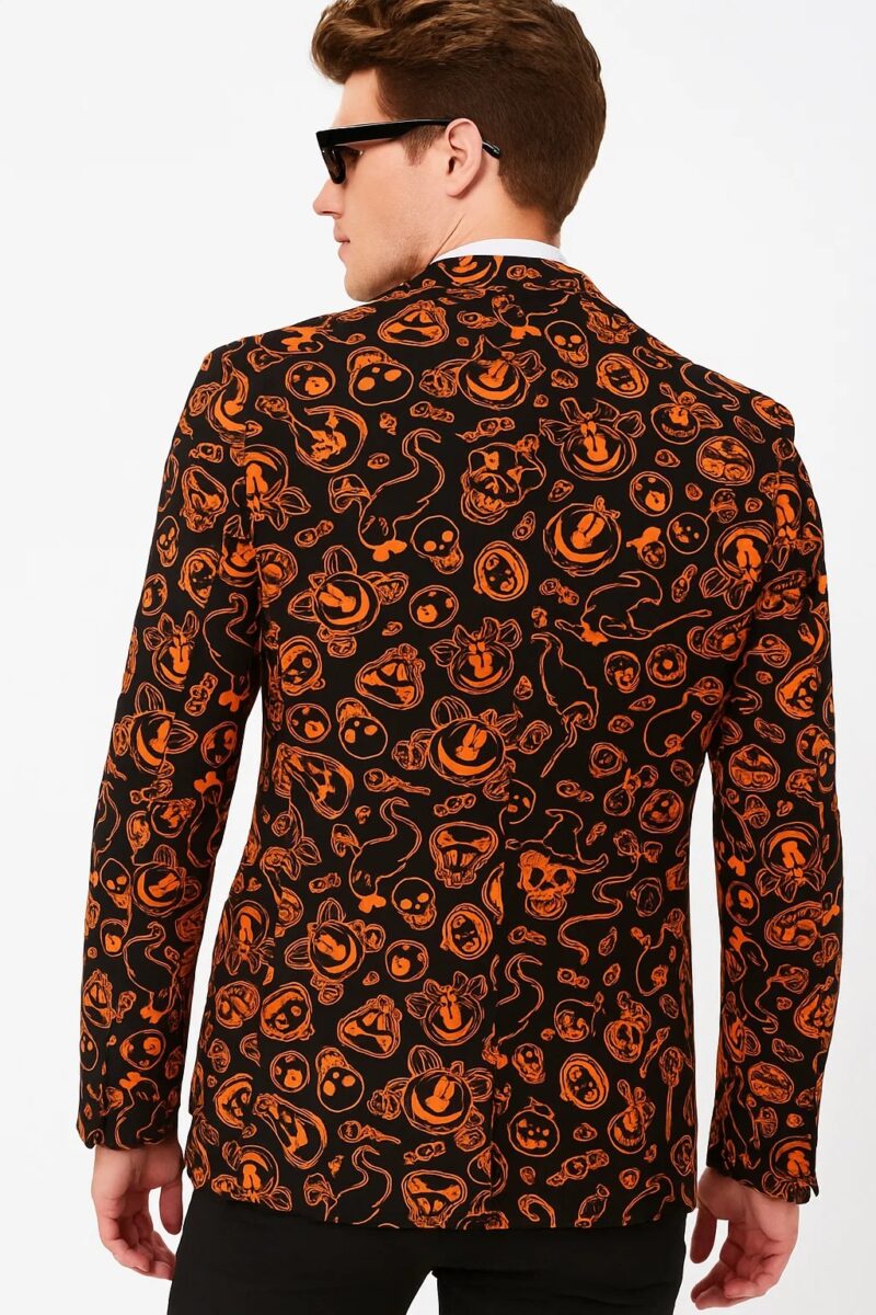 Mickey and Minnie Mouse Halloween Blazer for Disney Halloween Costume back