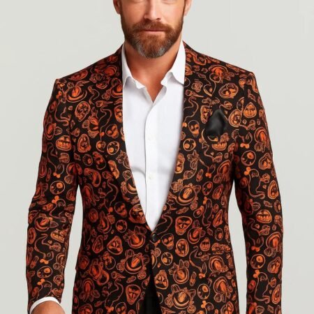 Mickey and Minnie Mouse Halloween Blazer for Disney Halloween Costume front