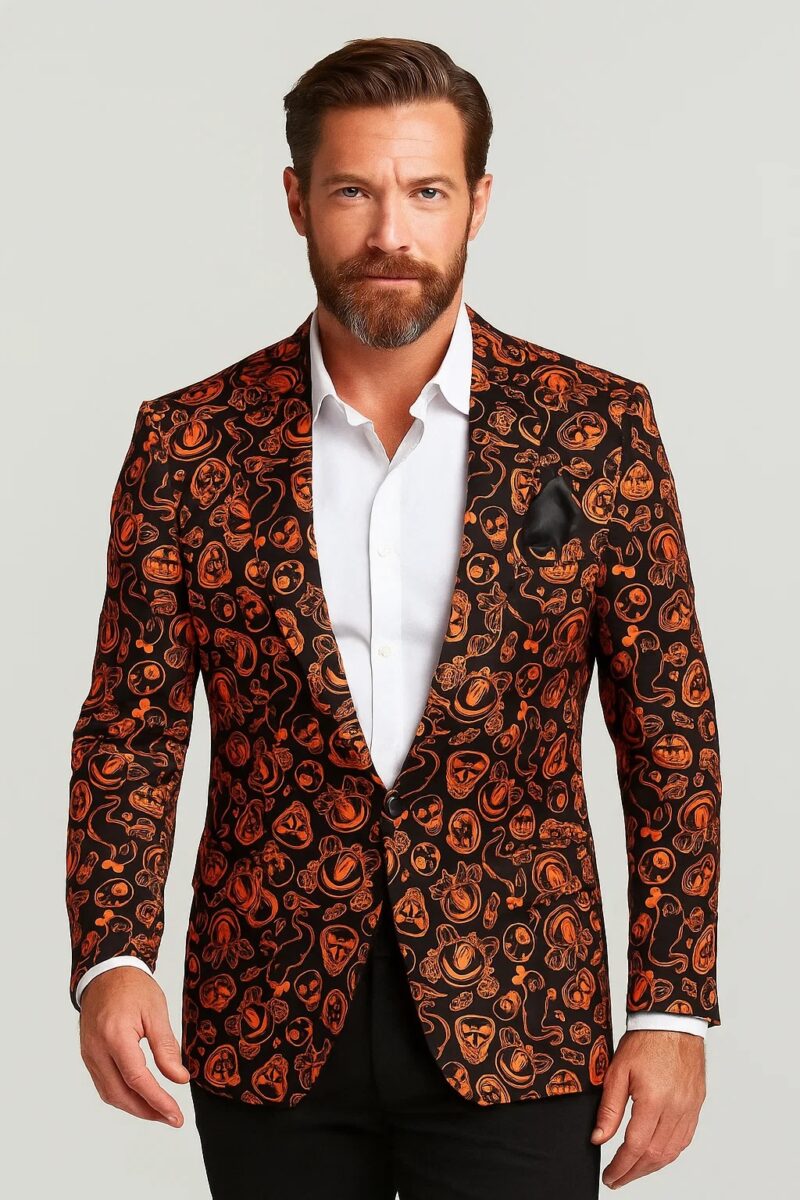 Mickey and Minnie Mouse Halloween Blazer for Disney Halloween Costume front