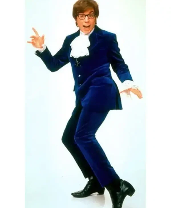 Mike Myers 1997 Movie Austin Powers Blue Velvet Suit