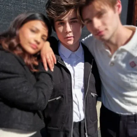 My Life With The Walter Boys Ashby Gentry Black Jacket Side