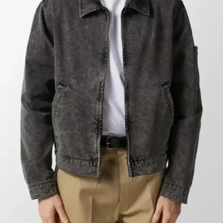 My Life With The Walter Boys Ashby Gentry Denim Jacket Front