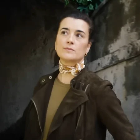 NCIS Tony and Ziva S01 Cote de Pablo Suede Jacket